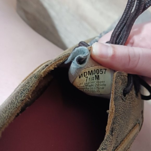 Twisted X Chocolate with Cheetah Driving Moccasin Shoes Brown WDM0057 Size 7.5 - Picture 5 of 6